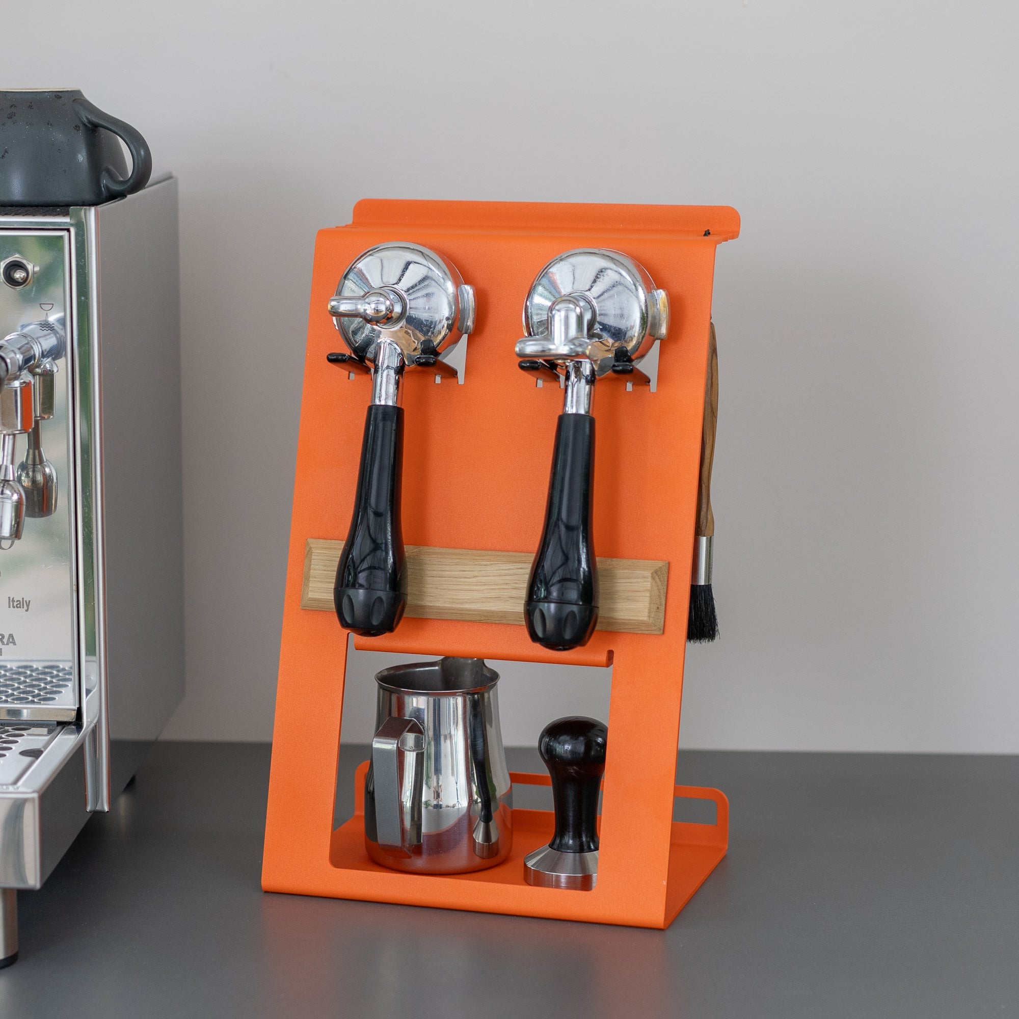 Station mit Siebträgerhalter für Barista Zubehör FLATE®