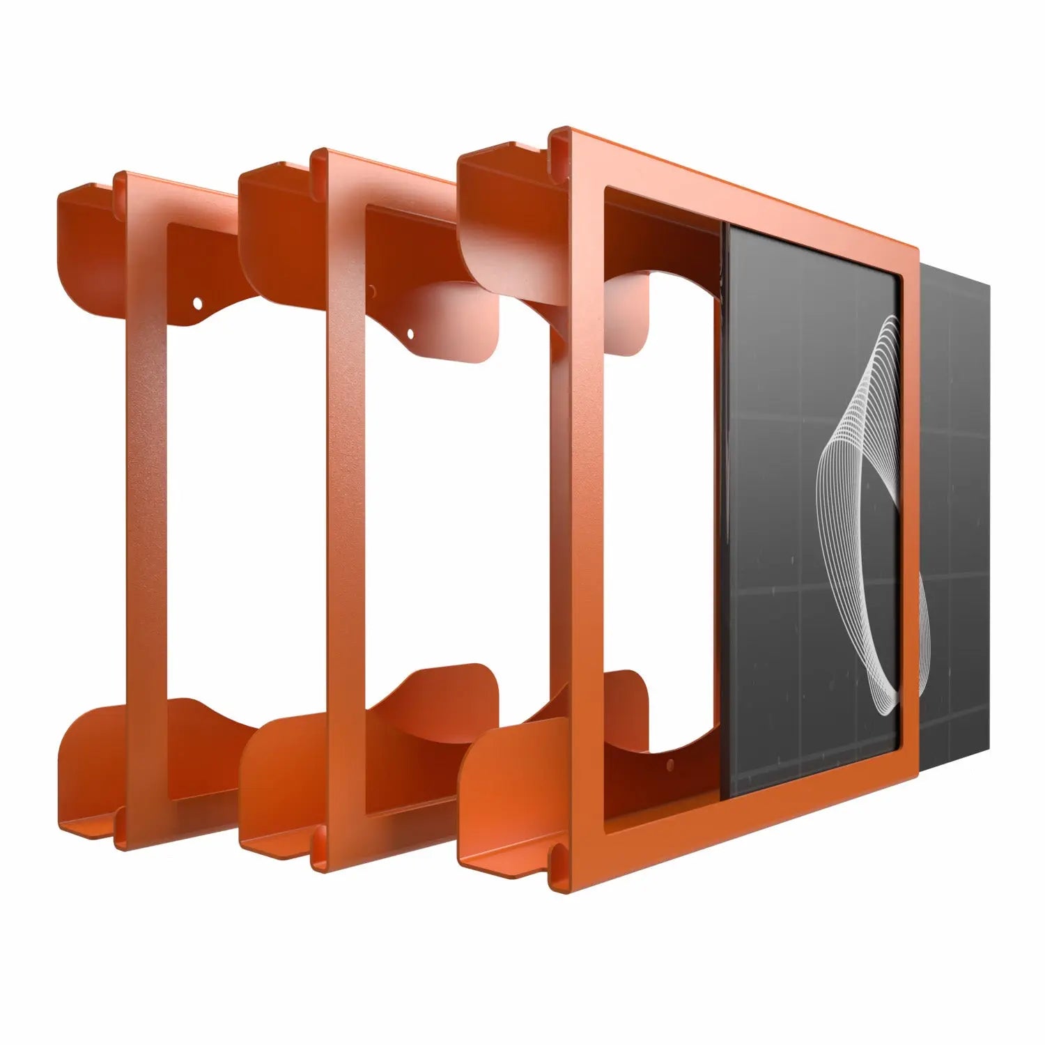 Schallplatten Wandhalterung für 12 Zoll Vinyl Records - Square (Single) FLATE® Store